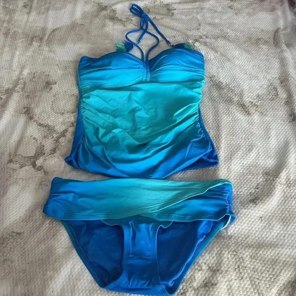 Bleu Rod Beattie Coast To Coast Bandeau Tankini Top and Bikini Bottom - Picture 8 of 12